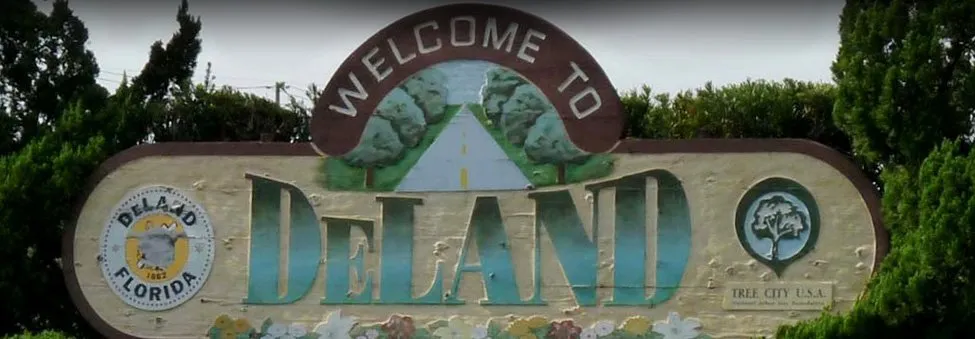 deland city sign