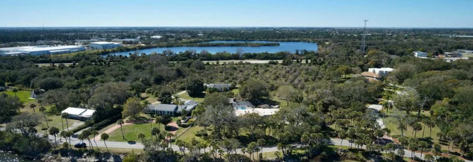 Rockledge aerial view